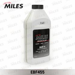 EBF455 Жидкость тормозная MILES DOT 4 0,430л Brake Fluid