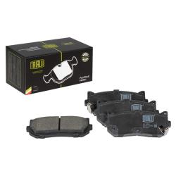 TRIALLI PF 0880 Колодки тормозные дисковые для автомобилей Kia Carens (99-) задние