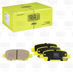 Колодки торм. для а/м Nissan Qashqai (06-)/X-Trail (07-) диск. зад. (керам.) (PF 1404CR) PRO