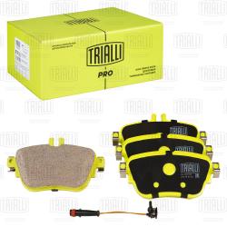 Колодки торм. для а/м Mercedes E (W213) (16-) диск. зад. (кмпл. с датч.) (керам.) (PF 4404CR) PRO