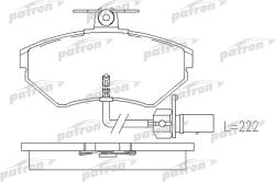 PBP1451 Колодки тормозные дисковые
