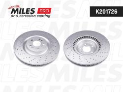 Диск тормозной MERCEDES ML W166 передний вент. D=375мм ( с перфорацией ) k201726