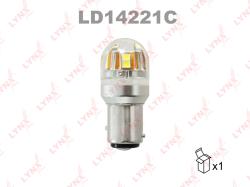 Лампа LED P21/5W S25 12V BAY15d 6800K Canbus LD14221C