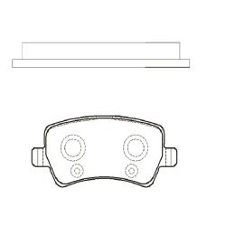 Колодки Тормозные Gk0173