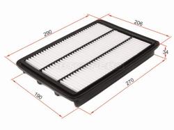 Фильтр воздушный KIA MOHAVE/BORREGO 3,0/3,8 08-