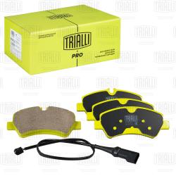 Колодки торм. для а/м Ford Transit (13-) диск. зад. (в компл. с датчиком) (керам.) (PF 4392CR) PRO