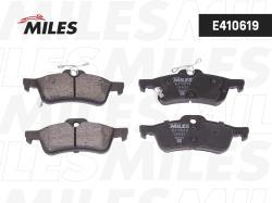 Колодки тормозные TOYOTA YARIS 1.0-1.4 (Франция) с АБС 06- задние LowMetallic E410619