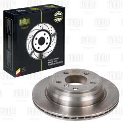 Диск торм. для а/м BMW X1 (E84) (09-)/1 (E81) (04-)/3 (E90) (05-) зад. d=300 (окраш.) (DF 261003)