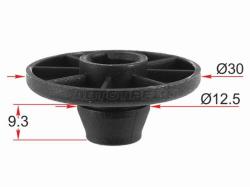 Клипса крепления коврика салона VAG (1 шт.)