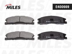 Колодки тормозные FORD EXPLORER 11- передние LowMetallic E400669