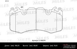 E100274 Колодки тормозные LAND ROVER DISCOVERY/RANGE ROVER/SPORT 09- перед. SemiMetallic