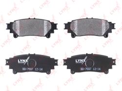 Колодки тормозные LEXUS RX 350/450h 09- задние BD-7597