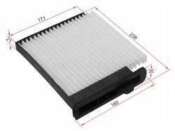 Фильтр салона NISSAN NV200/TIIDA 07- (LHD)