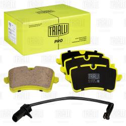 Колодки торм. для а/м Porsche Macan (14-)/(18-) диск. зад. (кмпл. с датч.) (керам.) (PF 4135CR) PRO