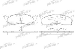 PBP1098 Колодки тормозные дисковые