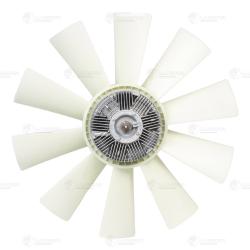 Муфта вязкост. для а/м КАМАЗ 4307, ПАЗ, КАВЗ с дв.CUMMINS B3.9 140 (с крыльч.) (LVC 03106)