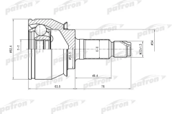 ШРУС PCV1520