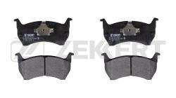 Колодки торм. диск. передн. Mazda 626 II 82- bs-2527