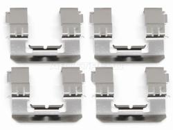 Комплект монтажный тормозных колодок FR SUBARU FORESTER 02-12/IMPREZA 07-11/LEGACY 03-15/OUTBACK 03-