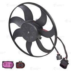 Э/вентилятор охл. для а/м Skoda Octavia A5 (04-)/VW Golf V (03-) (без кожуха) (тип Brose; 300W) (LFc 18K2)