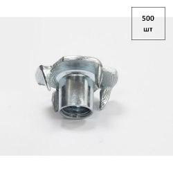 Гайка врезная М 10х12 DIN 1624 оц. 500шт FORTLUFT sts027198