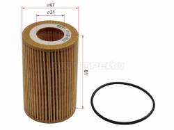 Фильтр масляный (картридж) AUDI A4 08-15/A5 09-17/A6 14-18/A7 14-18/A8 10-18/Q7 15-19