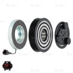 Муфта эл/магн. компр. кондиц. в сборе для а/м Nissan Pathfinder (R51) (05-) 2.5D (LMAC 1407)