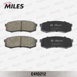 E410212 Колодки тормозные TOYOTA LC 80/90/120 90>/MITSUBISHI PAJERO 06> зад. LowMetallic