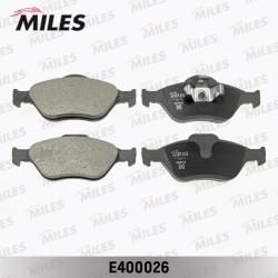 E400026 Колодки тормозные FORD FIESTA 95>01/01>/FUSION 01> передние LowMetallic