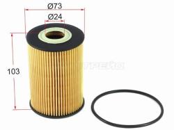 Фильтр масляный (картридж) NISSAN ATLAS F24/ELGRAND E50/SAFARI Y61/TERRANO R50 ZD30DDTI/URVAN E25 ZD