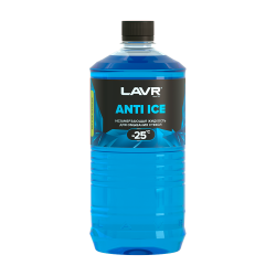 Жидкость омывателя незамерзающая LAVR 1л Anti-ice (-25) Ln1310