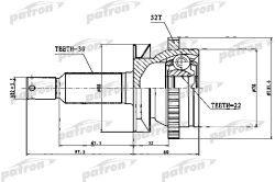 ШРУС PCV1751