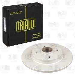 Диск торм. для а/м Peugeot 308 (07-)/Citroen Berlingo (08-) задн. d=268 (окраш.) (DF 270209)