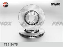 Диск тормозной CITROEN C4 1.6-2.0 04-/PEUGEOT 307 2.0 03- передний вент.D 302мм. TB219175