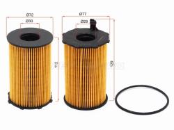 Фильтр масляный (картридж) VW TOUAREG 3,0 11-/AUDI Q7 3,0 07-15/A6/A7/A8 3,0 10-17 DIESEL