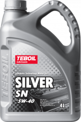 Масло моторное TEBOIL Silver SN 5W-40 4 л 3453924