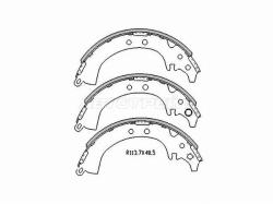Колодки тормозные барабанные Toyota RAV4 (XA10,CA20) 94-05 / Cami 99-06