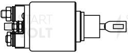 STARTVOLT VSR 3006 Реле втягивающее стартера для спецтехники JCB/Perkins с двигателем Perkins 400 series