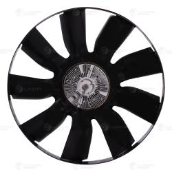 Муфта вязкост. для а/м КАМАЗ 6520 с дв.740.50; 740-51 (07-); (с крыльч.) d 704мм; 9 лопастей (LVC 0704)