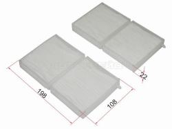 Фильтр салона MAZDA 323 96-04/626 97-02/PREMACY 99-05