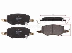 Колодки тормозные (Спереди) JAC J7 20- / J7 Binyue 07-15