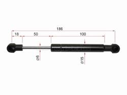 Амортизатор капота Audi Q7 05-15 / Volkswagen Touareg 02-10 / Porsche Cayenne 02-10 (Справа=Слева)
