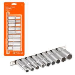 Набор головок 1/2" шестигранных глубоких 9пр. (10-22мм) (AT-9-35)