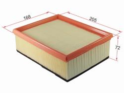 Фильтр воздушный PEUGEOT 206 1.4/1.6 04-