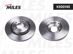 K000140 Диск тормозной MITSUBISHI OUTLANDER 03>/CITROEN C-CROSSER/PEUGEOT 4007 пер.вент.