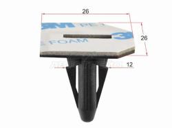 Клипса крепления стекла TOYOTA/LEXUS (1 шт.)