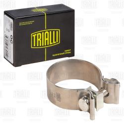 Хомут глушителя ленточный D=57 мм (нерж. сталь 304 SS) (OC 57 SS)