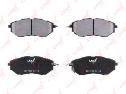 Колодки тормозные SUBARU LEGACY/OUTBACK/TRIBECA 2.0-3.6 03- передние BD-7111