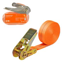 Ремень крепления груза с храповиком, кольцевой 1 т, 8 м (AST50)