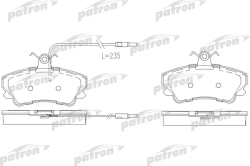 PBP880 Колодки тормозные дисковые